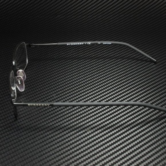 Burberry Matte Black 52mm Men's Eyeglasses - Picture 4 of 5